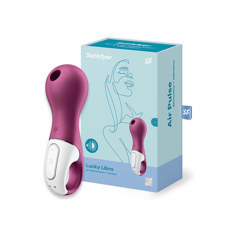 SATISFYER - LUCKY LIBRA SUCCIONADOR Y VIBRADOR