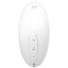 SATISFYER - VULVA LOVER 2 ESTIMULADOR Y VIBRADOR BLANCO