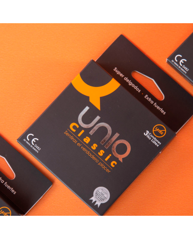 Condón Classic Uniq x 3 Unidades