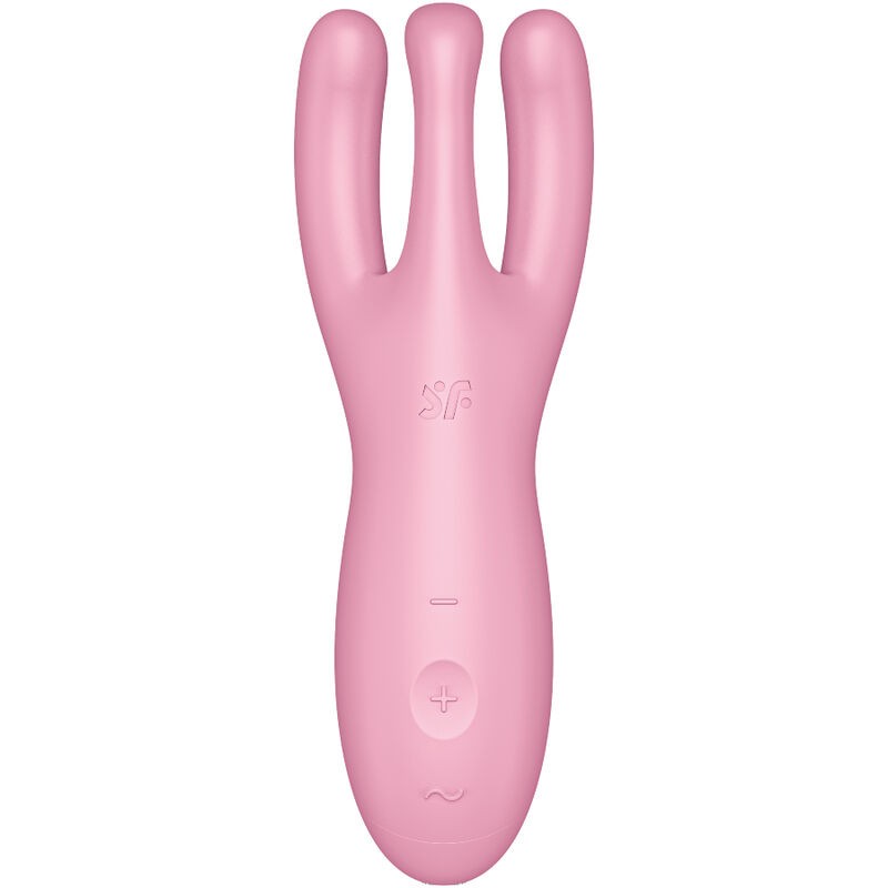 SATISFYER - THREESOME 4 VIBRADOR APP ROSA