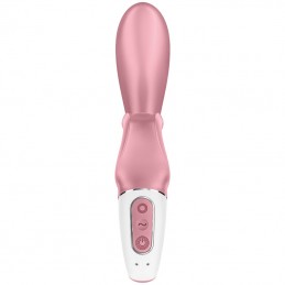 SATISFYER - HUG ME VIBRADOR RABBIT APP ROSA