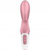 SATISFYER - HUG ME VIBRADOR RABBIT APP ROSA