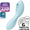 SATISFYER - TWIRLING PRO+ ESTIMULADOR Y VIBRADOR APP ROJO