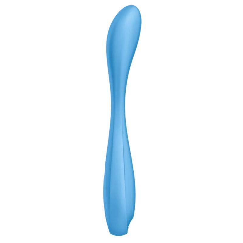 SATISFYER - G-SPOT FLEX 4+ MULTI VIBRADOR APP AZUL