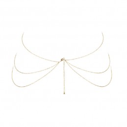 BIJOUX - MAGNIFIQUE CADENAS METLICAS PARA EL CUERPO 8 DORADO
