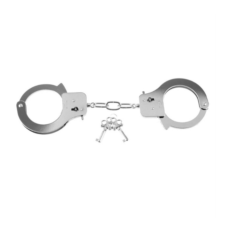 FETISH FANTASY SERIES - SERIES DESIGNER METAL HANDCUFFS