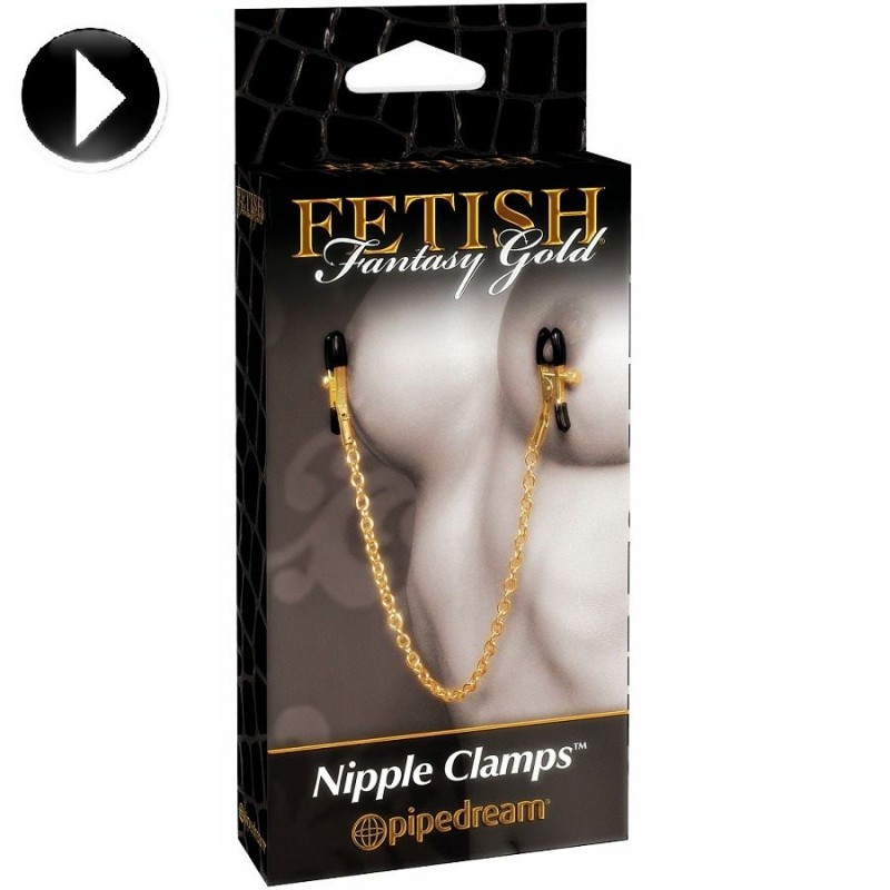 FETISH FANTASY GOLD - PINZAS PARA LOS PEZONES