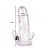 BAILE - BRAVE MAN EXTENSION PENE VIBRADOR RABBIT