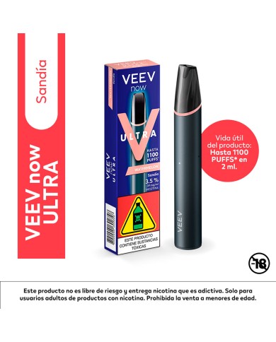 Vapeador Veev Now Ultra Watermelon x 2ml