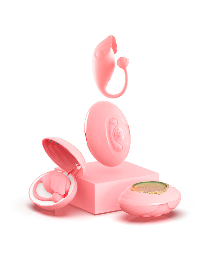 Vibrador de Lujo Amorette Fairy Pink a Control Remoto by ZALO