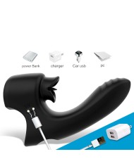 Vibrador Devil's Kiss Black Vibrador Devil's Kiss Black