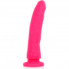 DELTA CLUB - TOYS ARNES + DILDO ROSA SILICONA MEDICA 23 CM -O- 4.5 CM