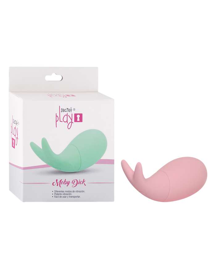Vibrador Moby Dick Rosa