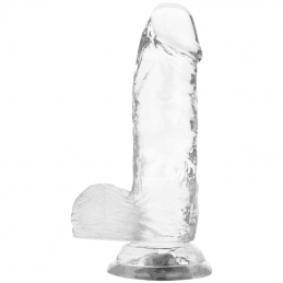 X RAY - ARNÉS + DILDO REALISTA TRANSPARENTE 15.5 CM -O- 3.5 CM