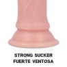 ROCKARMY - ARNÉS + DUAL DENSITY CRUSADER DILDO REALISTA 21.5 CM -O- 4.46 CM