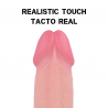 ROCKARMY - ARNÉS + DUAL DENSITY CRUSADER DILDO REALISTA 21.5 CM -O- 4.46 CM