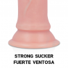 ROCKARMY - ARNÉS + LIQUID SILICONE DILDO PREMIUM KINGCOBRA 24 CM -O- 4.77 CM