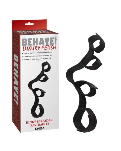 Kinky Spreader Restraints Black