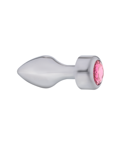Plug Anal Pequeño Gema Rosa