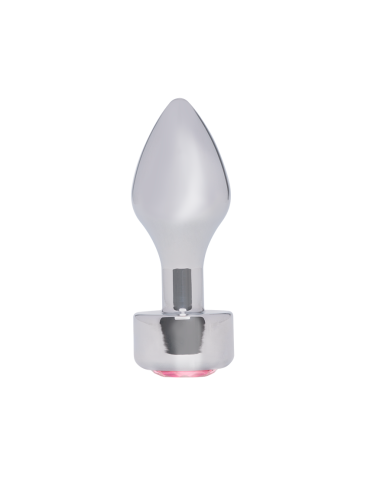 Plug Anal Pequeño Gema Rosa