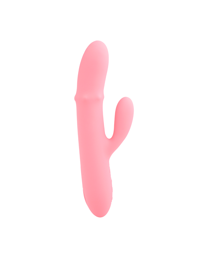 Vibrador Dobe Estimulación Mora NEO Peach Pink Controlado por APP Global By Svakom