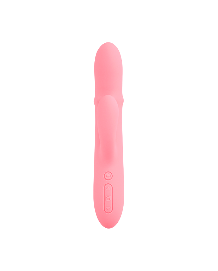 Vibrador Dobe Estimulación Mora NEO Peach Pink Controlado por APP Global By Svakom