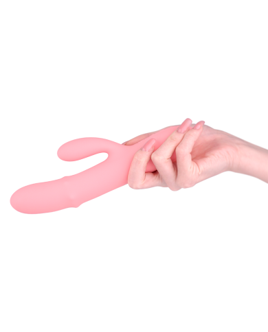 Vibrador Dobe Estimulación Mora NEO Peach Pink Controlado por APP Global By Svakom