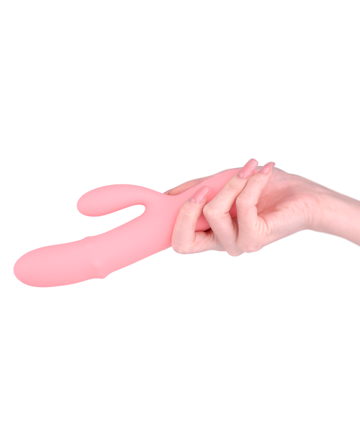 Vibrador Dobe Estimulación Mora NEO Peach Pink Controlado por APP Global By Svakom