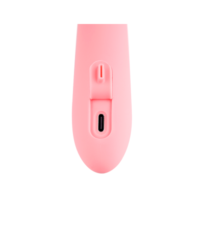 Vibrador Dobe Estimulación Mora NEO Peach Pink Controlado por APP Global By Svakom