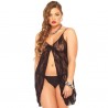 LEG AVENUE - MEDIAS BLANCAS LYCRA CON SILICONA ANTIDESLIZANTE