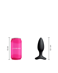 Plug Anal Vibrador Hush 2 (1.5 pulgadas) Controlado por APP Global by Lovense