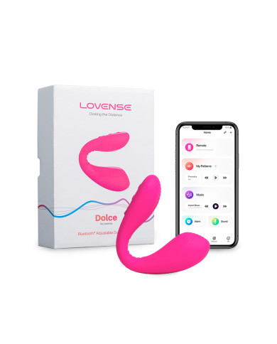 Vibrador Clitorial y Punto G Dolce Controlado por APP Global by Lovense