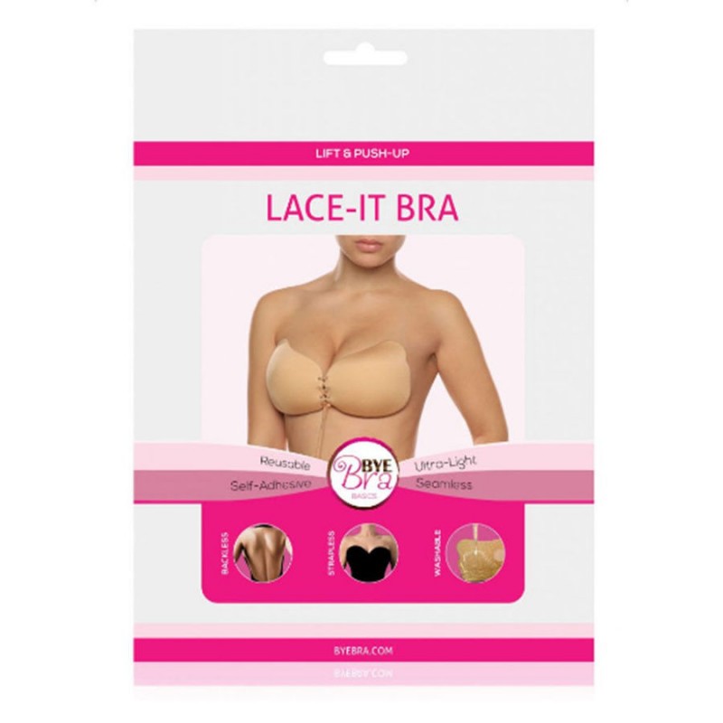 BYE-BRA - LACE-IT REALZADOR PUSH-UP BEIGE COPA D