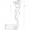 PASSION - WOMAN BS035 BODYSTOCKING NEGRO TALLA UNICA