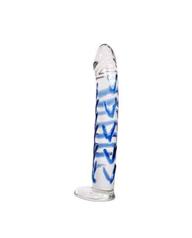 Dildo De Vidrio Classi Blue