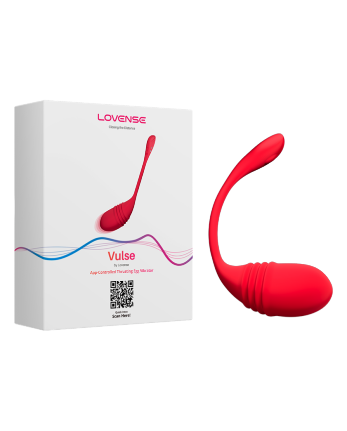Huevo VIbrador Vulse Controlado por APP Global by Lovense Huevo VIbrador Vulse Controlado por APP Global by Lovense