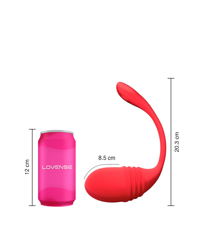 Huevo VIbrador Vulse Controlado por APP Global by Lovense Huevo VIbrador Vulse Controlado por APP Global by Lovense