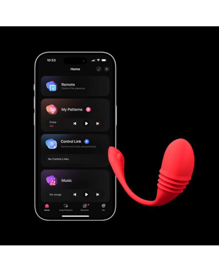 Huevo VIbrador Vulse Controlado por APP Global by Lovense Huevo VIbrador Vulse Controlado por APP Global by Lovense