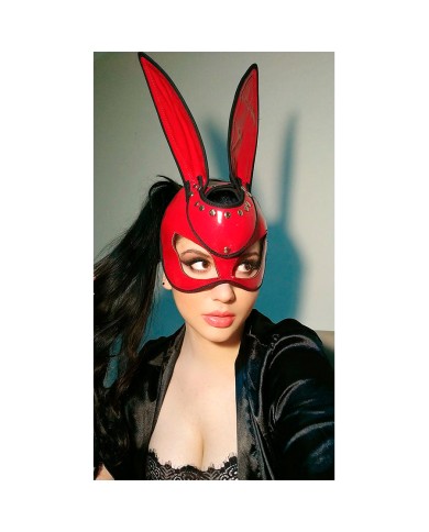 Máscara Bad Bunny Red