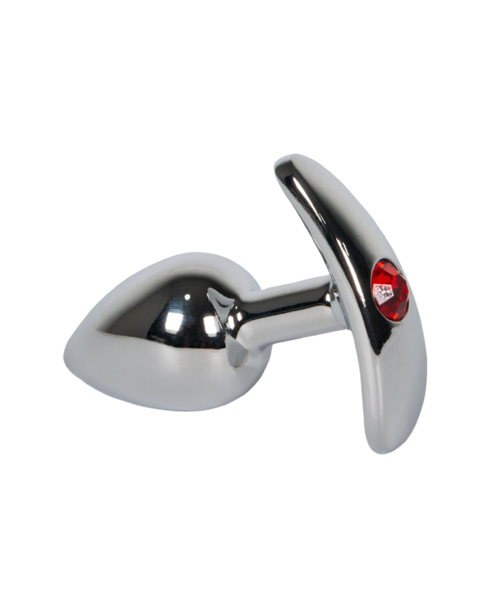 Plug Anal Safety Gema Roja Talla S