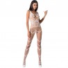 PASSION - WOMAN BS059 BODYSTOCKING NEGRO TALLA UNICA