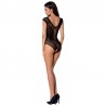 PASSION - WOMAN BS064 BODYSTOCKING NEGRO TALLA UNICA