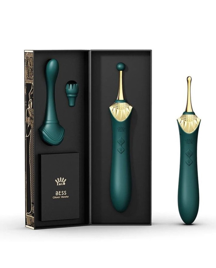 Vibrador Clitorial de Lujo Bess Turquoise Green Vibrador Clitorial de Lujo Bess Turquoise Green