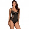 LE FRIVOLE COSTUMES - 05005 BODY POLICIA SEXY CON CREMALLERA L/XL