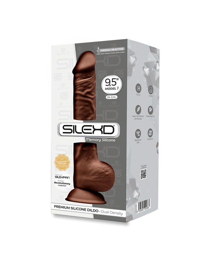 Dildo Realista Model  (9.5") Brown Dildo Realista Model  (9.5") Brown