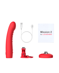 Mission 2 Vibrating suction cup dildo By Lovense
