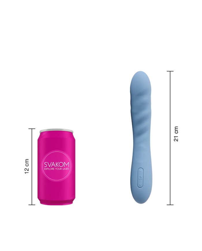Vibrador para Punto G Ava NEO Azul Controlado por APP Global By Svakom
