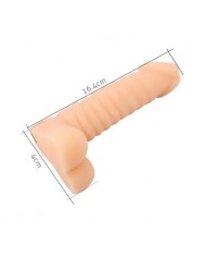Dildo Flexible Flesh Cock 6.7'' N.02