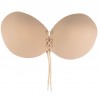 BYE-BRA - SUJETADOR ADHESIVO ENTRELAZADO BEIGE COPA C