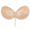 BYE-BRA - SUJETADOR ADHESIVO ENTRELAZADO BEIGE COPA C